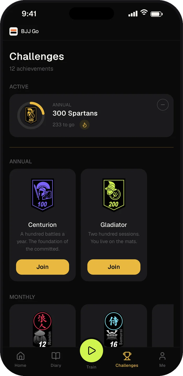 Challenges and badges