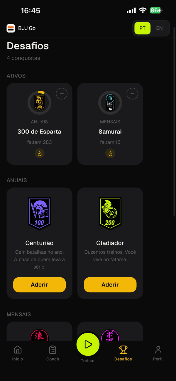 Desafios